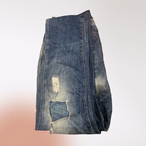 Back2jeans women's ripped jeans used