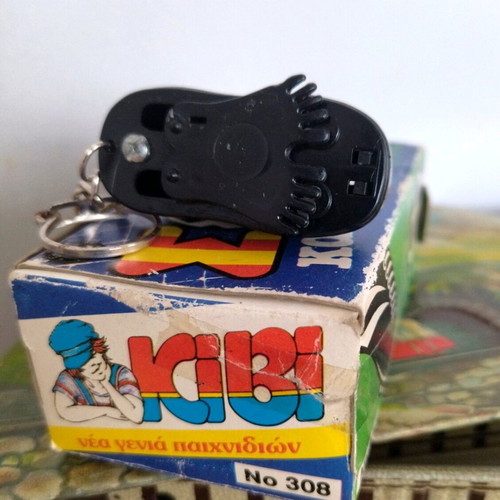 Shoe keychain Shoot and Goal like new, Greek brand Vasileiadis