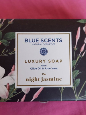 Luxury soap night jasmine with aloe and shea butter new