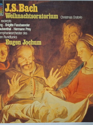 J.S. Bach Weihnachts-Oratorium βινύλιο μεταχειρισμένο, κλασική μουσική