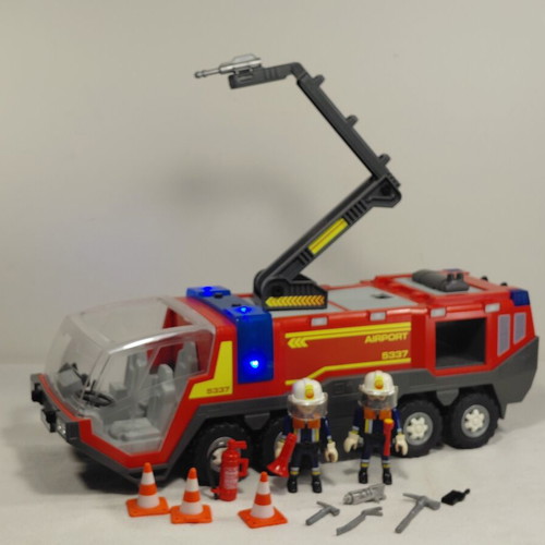 Playmobil City Action Fire Truck 71371 with Lights and Sound