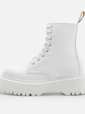 Dr. Martens Vegan Jadon II Mono Kemble μποτάκια νέα, νούμερο 40, λευκά