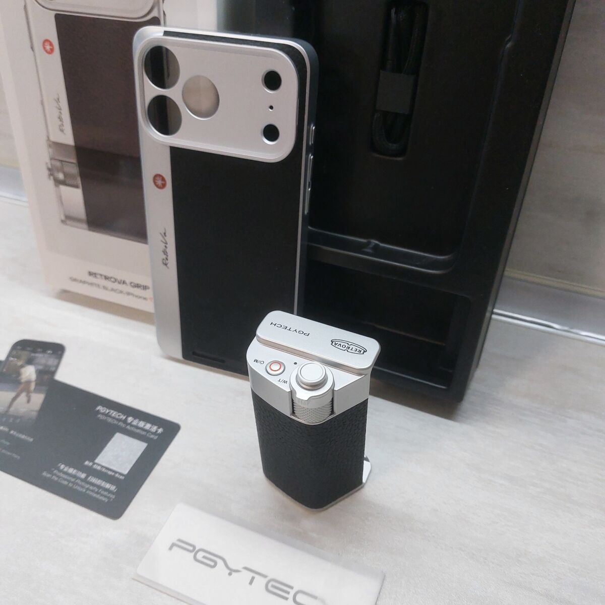 PGYTECH RetroVa Grip Kit for iPhone 17… - € 60,00 - Vendora.cy