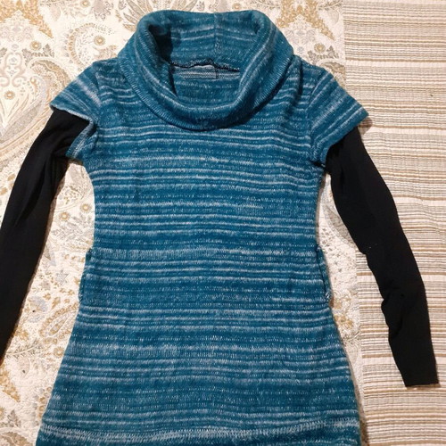 Women's pullover used, blue, size S