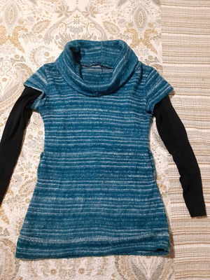 Women's pullover used, blue, size S