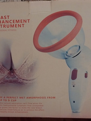 Breast and buttocks enhancement device like new, minimally used