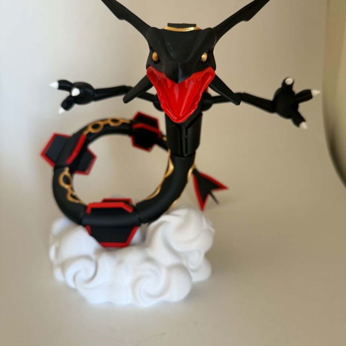 Pokemon Rayquaza 3D Printed Miniature like new