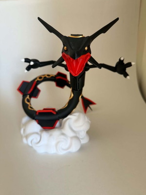 Pokemon Rayquaza 3D Printed Miniature like new