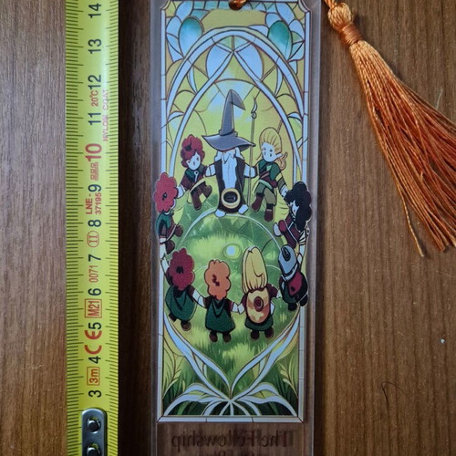 Fellowship of the Ring Acrylic Bookmark new