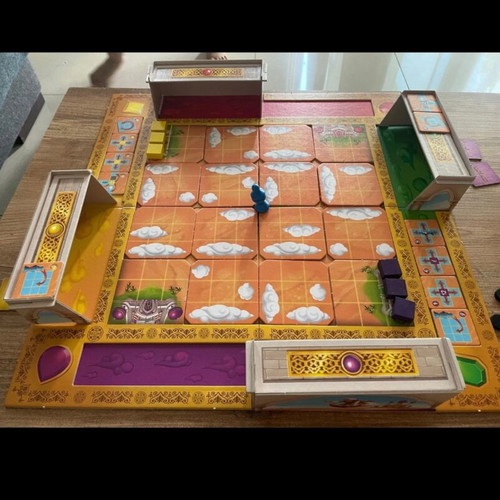 Flying Sultans board game used, complete