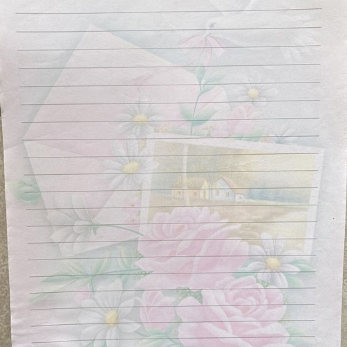 Correspondence set 6 sheets like new
