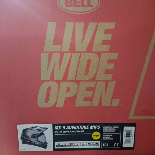 Bell MX-9 MIPS Adventure helmets medium like new, pack of 2