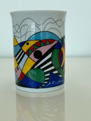 Dimitris Korovesis mug new, porcelain