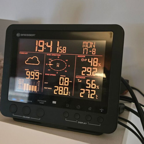 BRESSER Weather Center 5-in-1 Colour Meteorological Station
