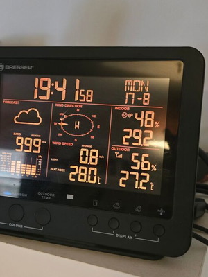 BRESSER Weather Center 5-in-1 Colour Meteorological Station