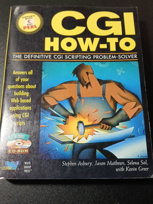 CGI How-To The Definitive CGI Scripting Problem-Solver μεταχειρισμένο βιβλίο προγραμματισμού