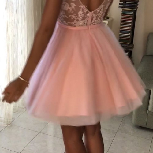 Mikael dress used, medium, tulle and satin