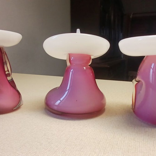 Murano vintage Mexican glass figures set of 3
