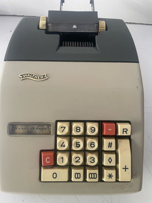 Walther calculator used, antique
