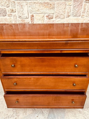 Vintage chest of drawers made of solid mahogany like new