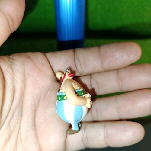 Obelix figure PLASTOY ASTERIX OBELIX PVC vintage 1999 used