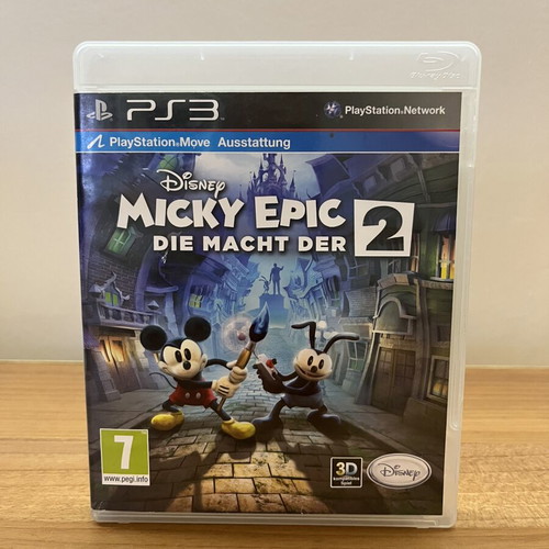 Epic Mickey The Power of Two PS3 game used