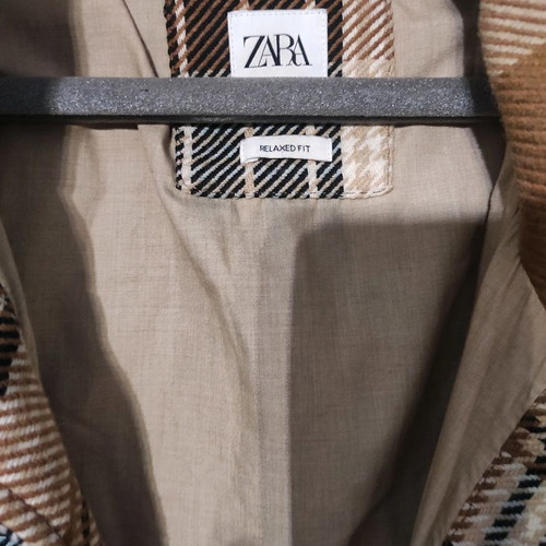 Zara men's jacket used, size large