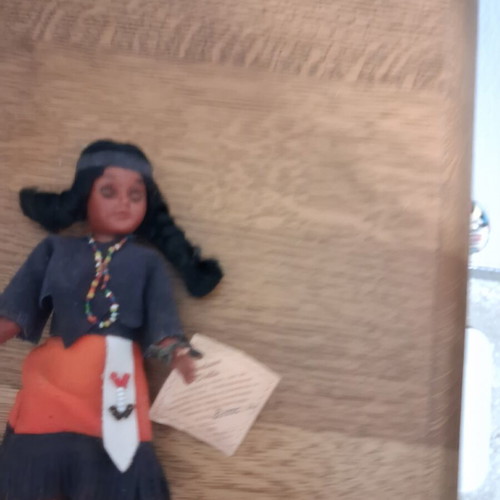 Small American doll 18cm new