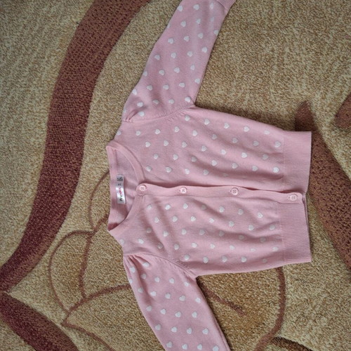 Clothes for 2-year-old girl like new, pack of 3 pants and cardigan