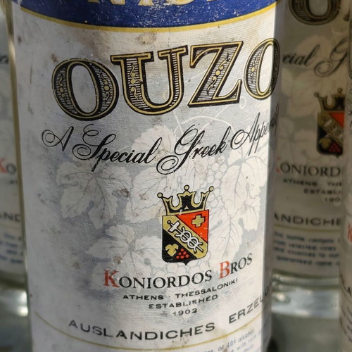 Ouzo Koniordos Thessaloniki 160ml vintage collectible bottle