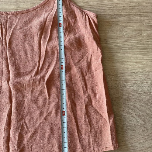 Badila blouse with adjustable strap like new, orange