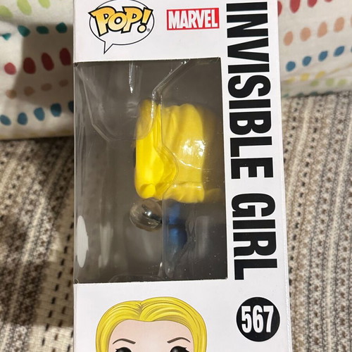 Funko Pop Invisible Girl Special Edition from Fantastic Four, new