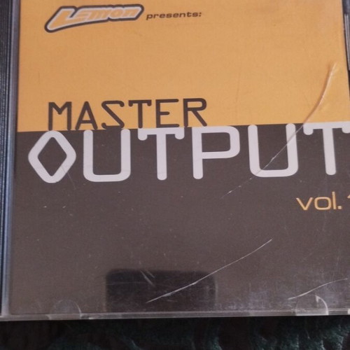 Va - Master Output Vol.1 CD album like new, electronic