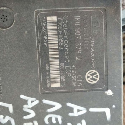 ABS pump used for Golf 5 Plus with numbers 1K0 907 379 Q, 1K0 614 517 J