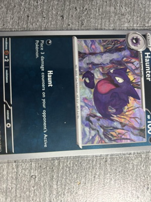Pokemon Perfect Order Holo 049 Haunter card like new