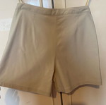 Mini zip culotte beige like new