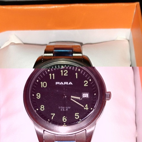 Para Titanium Edition German watch with Citizen Japan movement