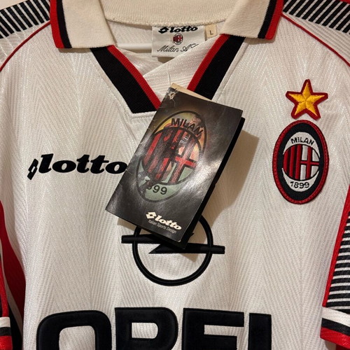 Ac Milan 1998 jersey new, size L
