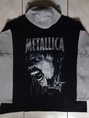Metallica vintage XL φούτερ με κουκούλα από τα 1990ς εποχής Load-Reload-Garage Inc. LP μεταχειρισμένο