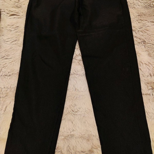Women's black pants with drawstring and elastic waist like new, size XL
