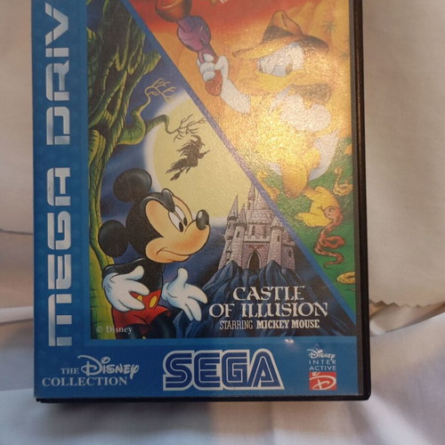 Quackshot & Castle of Illusion Sega Mega Drive game used, complete in box