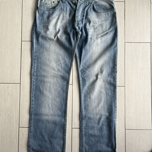 Lacoste vintage straight leg jeans like new, blue, W32 L32