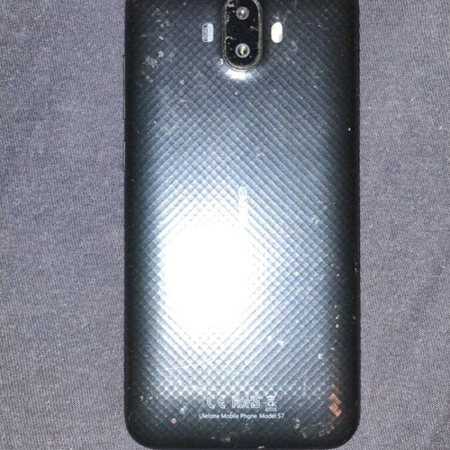 Ulefone smartphone used for spare parts, black