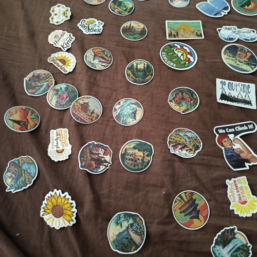 Decorative stickers like new, pack of 90