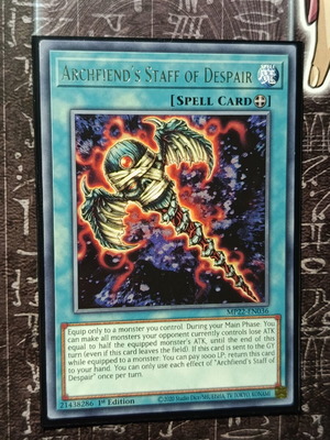 Archfiend's Staff of Despair Yu-Gi-Oh! card