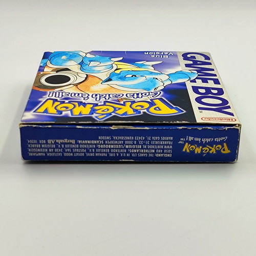 Pokemon Blue Version PAL EUR Nintendo Game Boy used