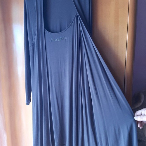 Dress extra large, like new, dark gray, thin fabric