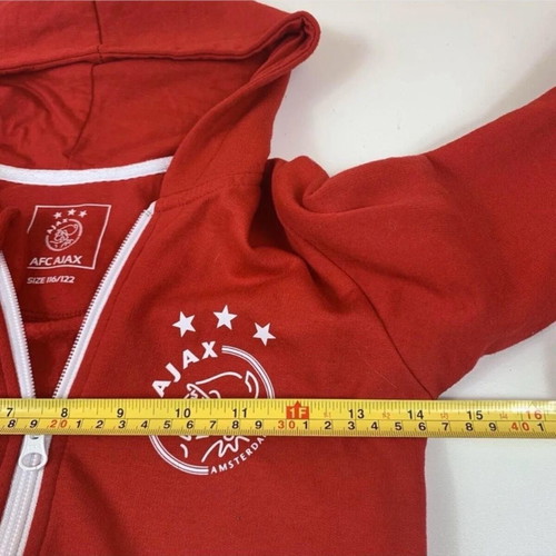 Vintage AFC Ajax Amsterdam Kids Romper Pyjamas size 116/122 4-5y like new, red