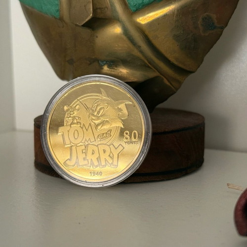 Tom and Jerry 80th Anniversary Commemorative Coin new
