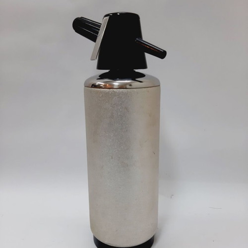 Rostex Soda Siphon 2L Aluminum Bakelite Vintage 1970
